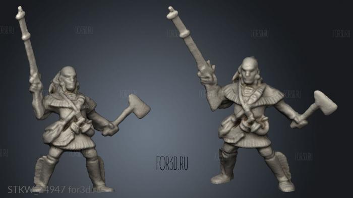 Mohican River Tribe 3d stl модель для ЧПУ