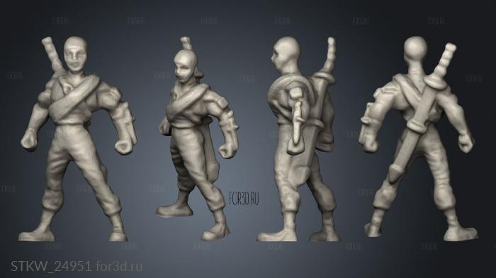 Ninjas therthern Wind 3d stl модель для ЧПУ