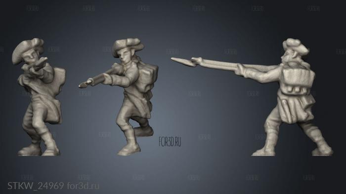 Regiment Foot stl model for CNC