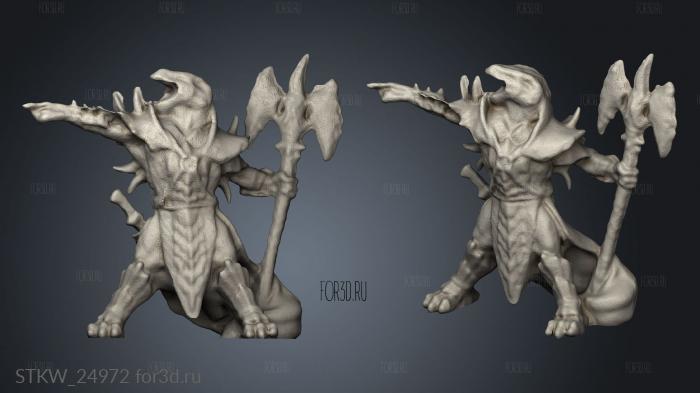 Rhogar Dragonspine stl model for CNC