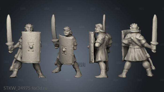 Roman Legionnaires 3d stl модель для ЧПУ