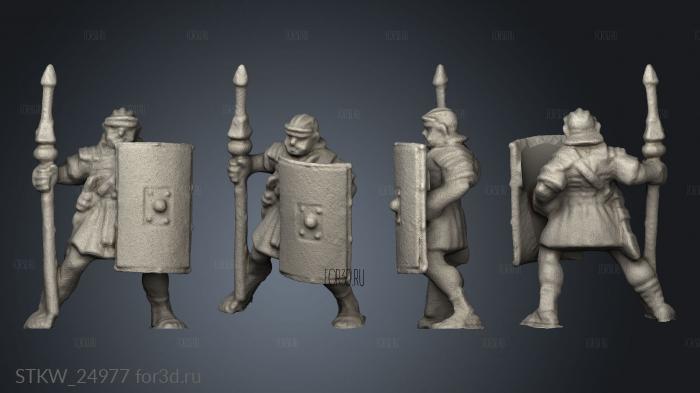 Roman Legionnaires 3d stl модель для ЧПУ