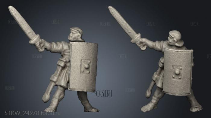 Roman Legionnaires 3d stl модель для ЧПУ