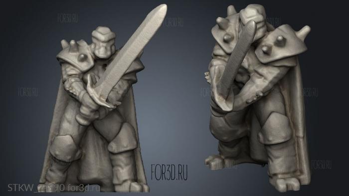 Siege stl model for CNC