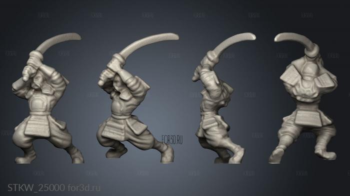 Tagawa Samurai 3d stl модель для ЧПУ