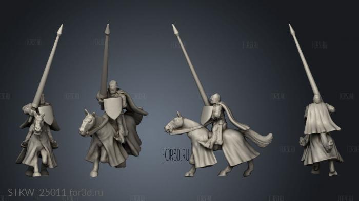 Templar Cavalry 3d stl модель для ЧПУ