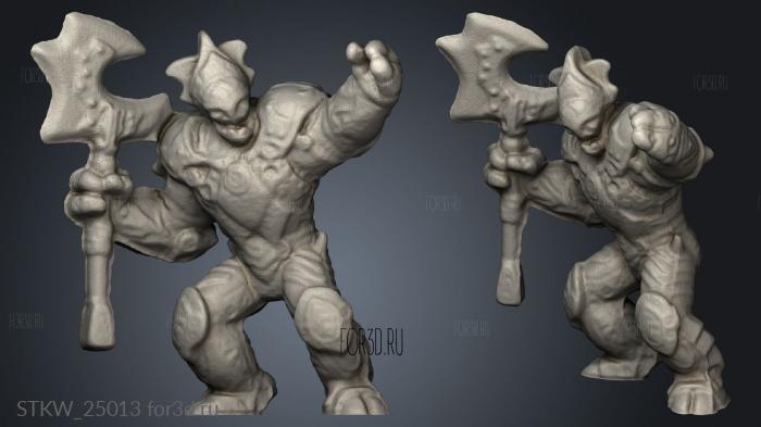 Warforged Soldiers 3d stl модель для ЧПУ