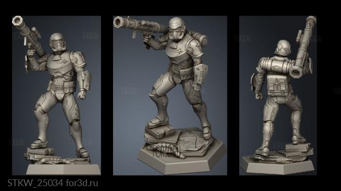 Soldiers Demolisher 3d stl модель для ЧПУ