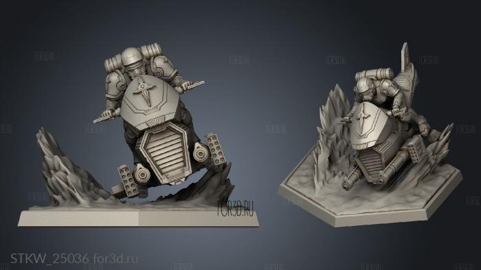 Soldiers Rider 3d stl модель для ЧПУ