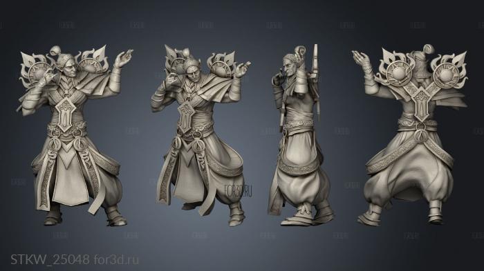 Allarian Dreamshaper Caster Male Leader stl model for CNC