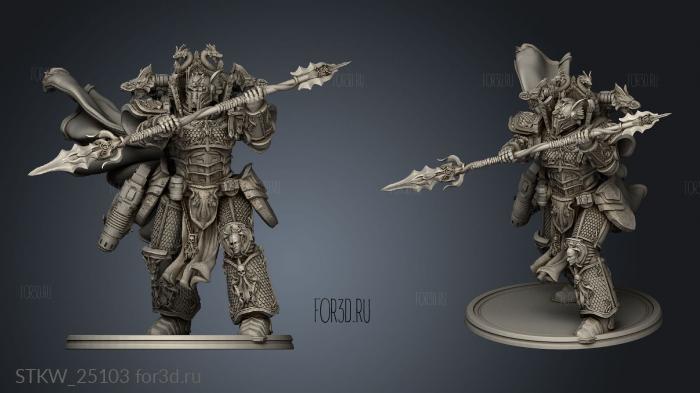 Alpharius Omegon Spymaster Cloak stl model for CNC