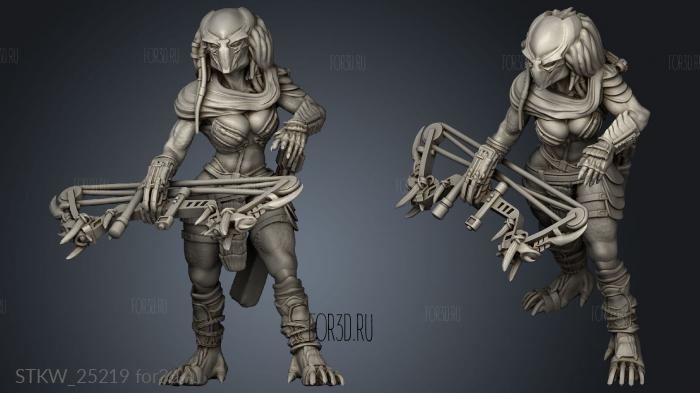 elder skull hunter stl model for CNC