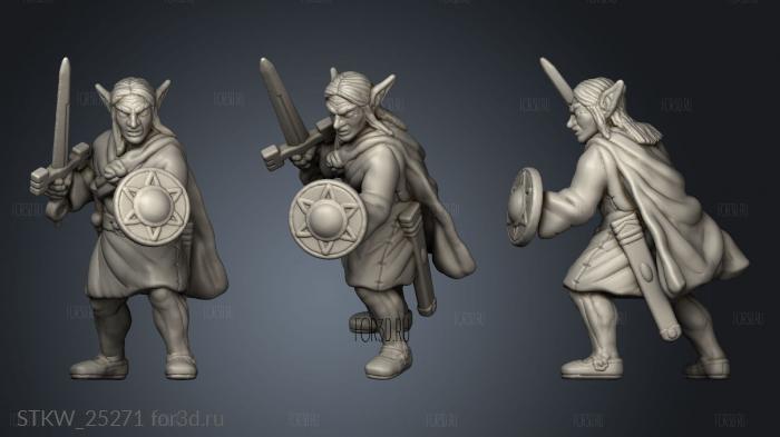 Anglo Scottish Elfs stl model for CNC