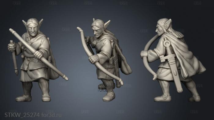 Anglo Scottish Elfs stl model for CNC