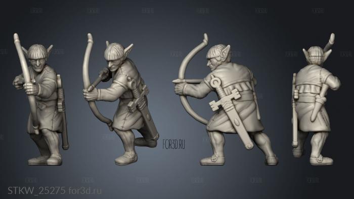 Anglo Scottish Elfs stl model for CNC