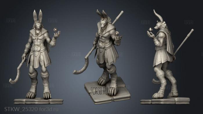 Anubis stl model for CNC