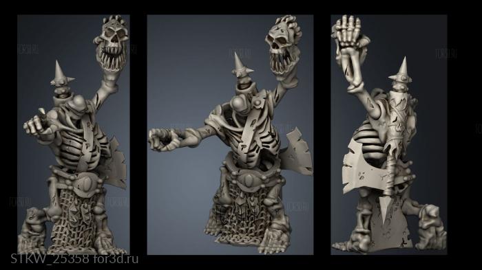 skeleton goblin 3d stl модель для ЧПУ