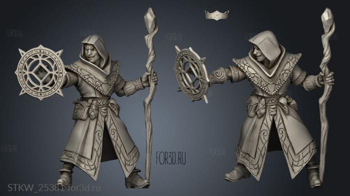 Staff Spell Arcane Circle 3d stl модель для ЧПУ