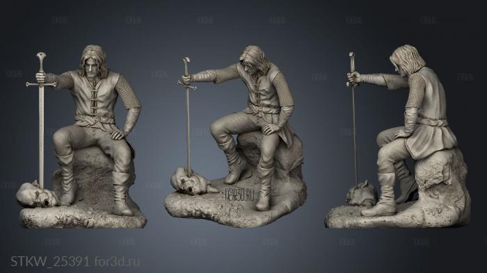 Aragorn stl model for CNC