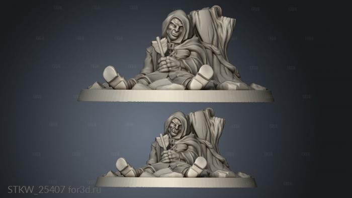 dead traveler stl model for CNC