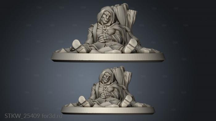 drunk traveler stl model for CNC