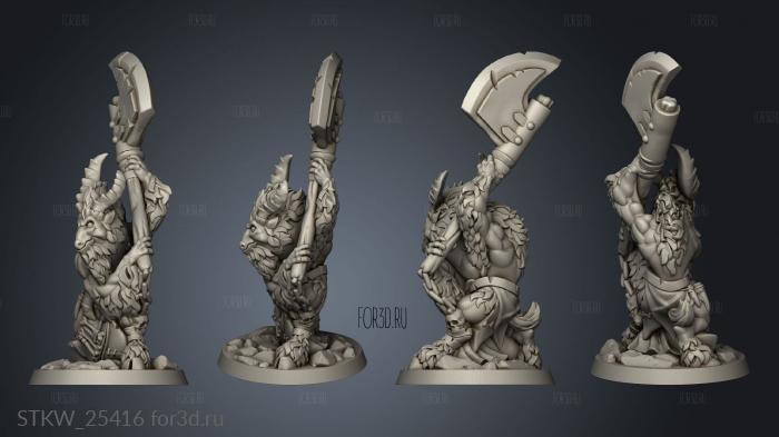 goat Man stl model for CNC