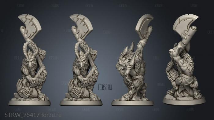 goat Man stl model for CNC