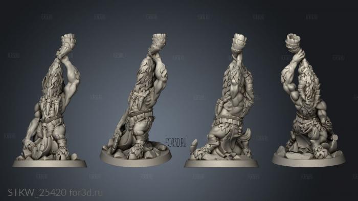 goatman stl model for CNC
