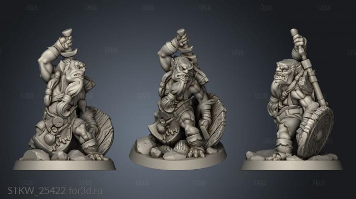 goblin stl model for CNC
