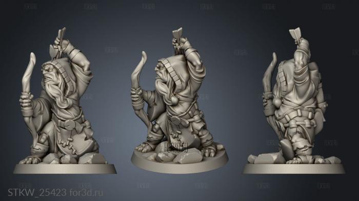 goblin stl model for CNC