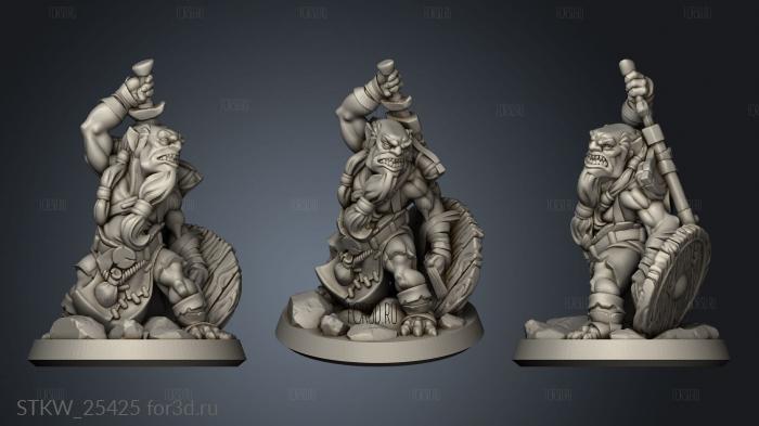 goblin stl model for CNC