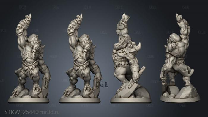 orc 3d stl модель для ЧПУ