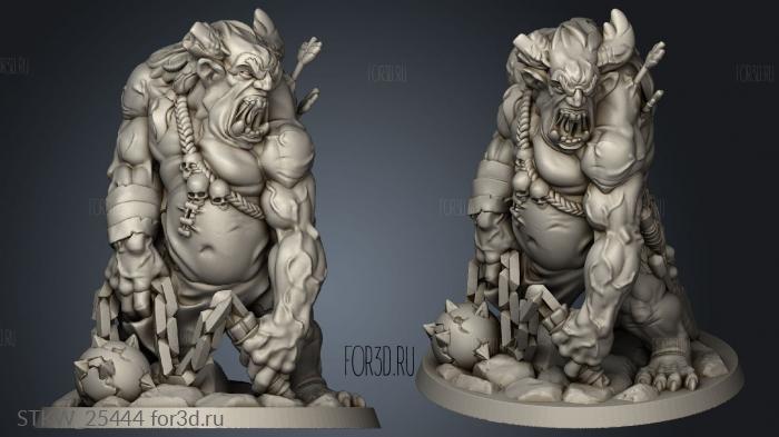 troll 3d stl модель для ЧПУ