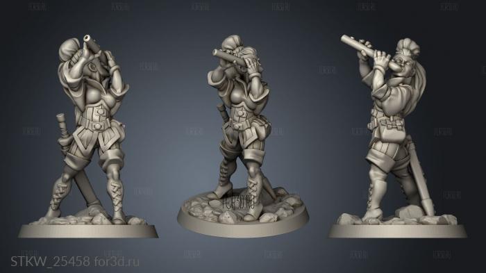 bard female stl model for CNC