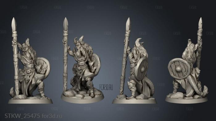 demonkin male 3d stl модель для ЧПУ