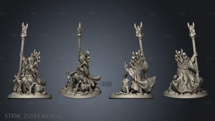 necromancer male 3d stl модель для ЧПУ