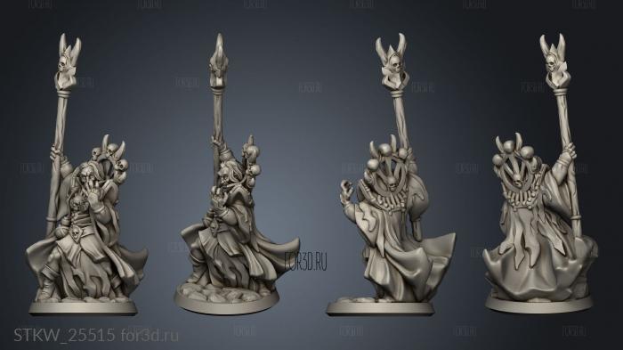 necromancer male 3d stl модель для ЧПУ