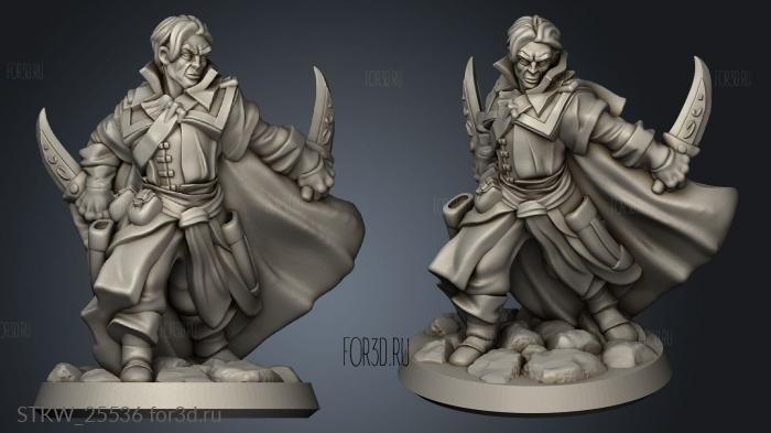 thief male stl model for CNC