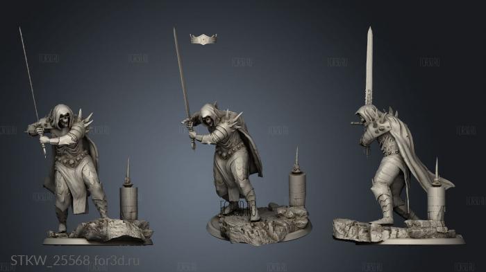 Knights dark knight 3d stl модель для ЧПУ