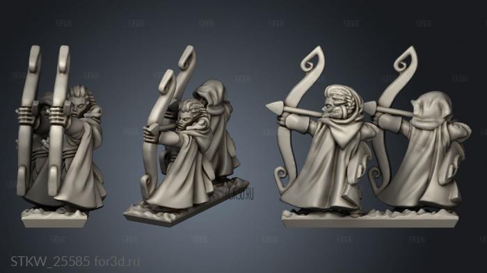 archers stl model for CNC