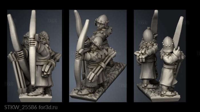 Archers stl model for CNC