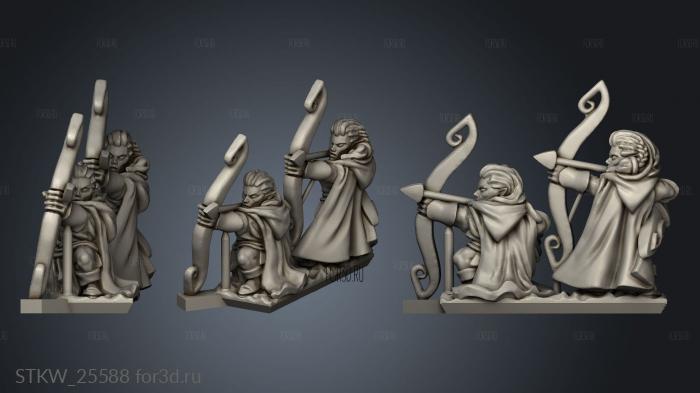 archers stl model for CNC