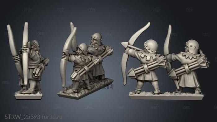 Archers stl model for CNC