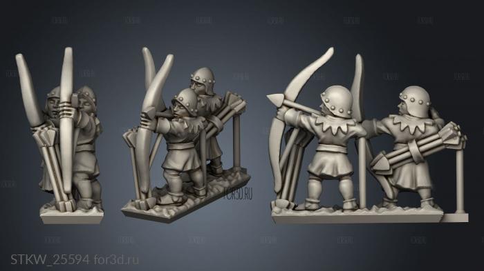 Archers stl model for CNC