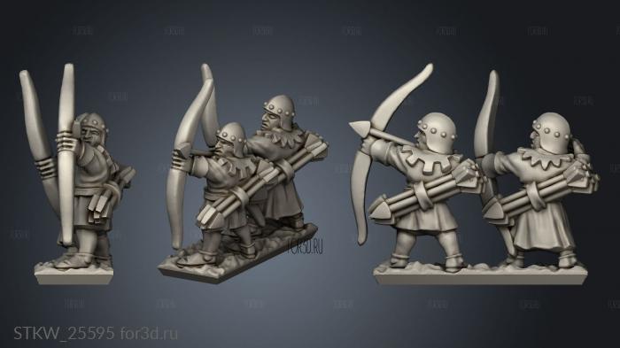 Archers stl model for CNC