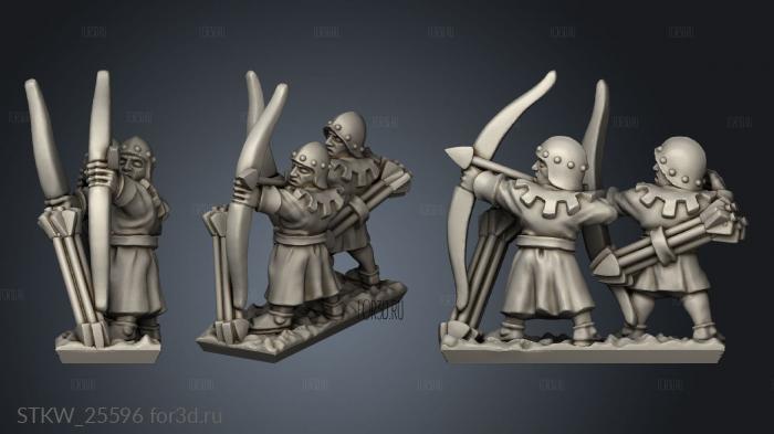 Archers stl model for CNC