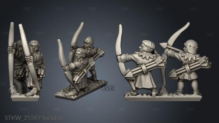 Archers stl model for CNC