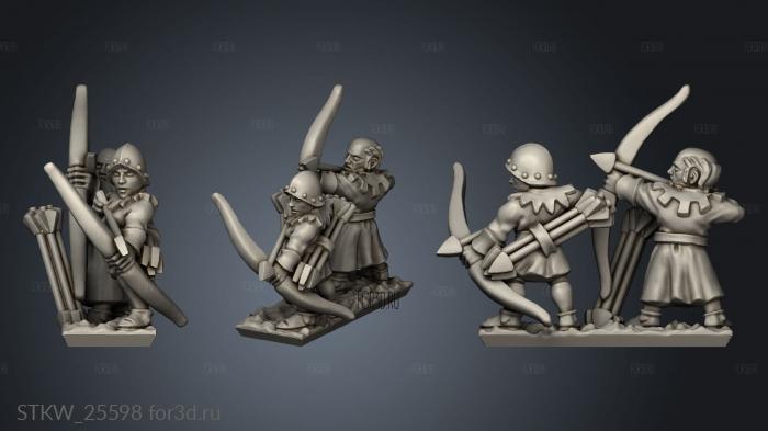 Archers stl model for CNC