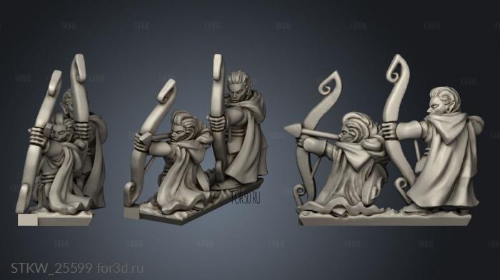 archers stl model for CNC