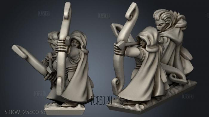 archers stl model for CNC